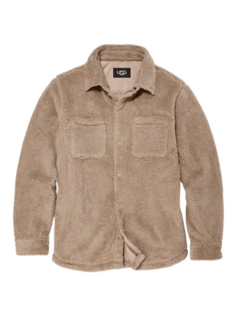 UGG Mens Tasman Full-Snap Fleece Shirt XL